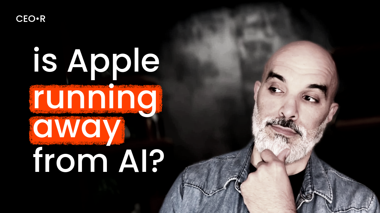 Is Apple Running Away from AI? | The CEO Retort Podcast