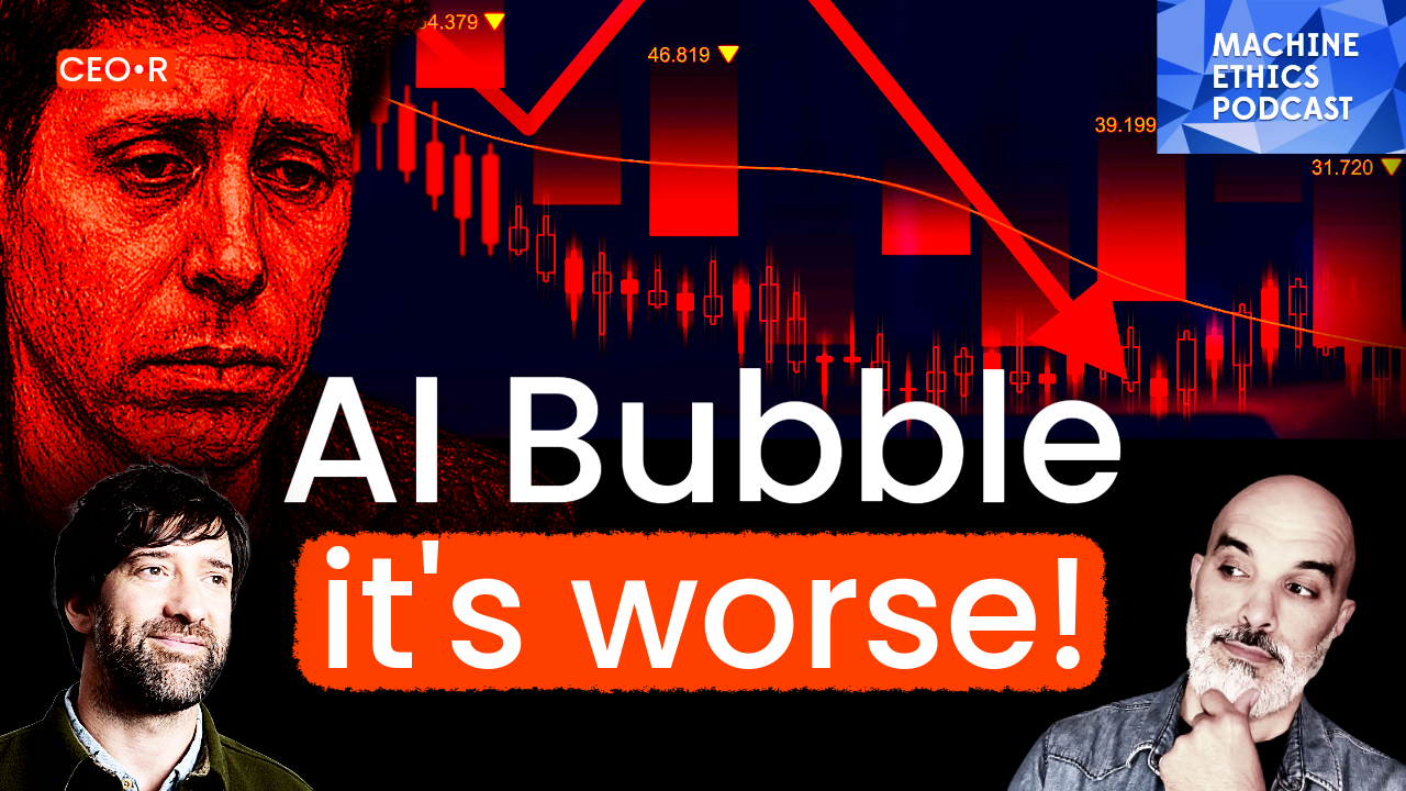 Collab Episode: The AI bubble is much worse than we thought. It's a financial nightmare! The CEO Retort podcast and Machine Ethics Podcast collaboration episode.