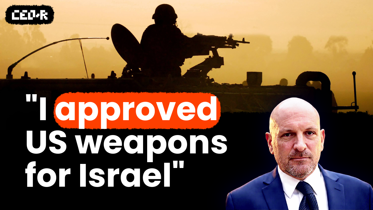 Josh Paul -- Biden and Trump Administrations Allowed Israel to Target Innocent Civilians | The CEO Retort Podcast.png