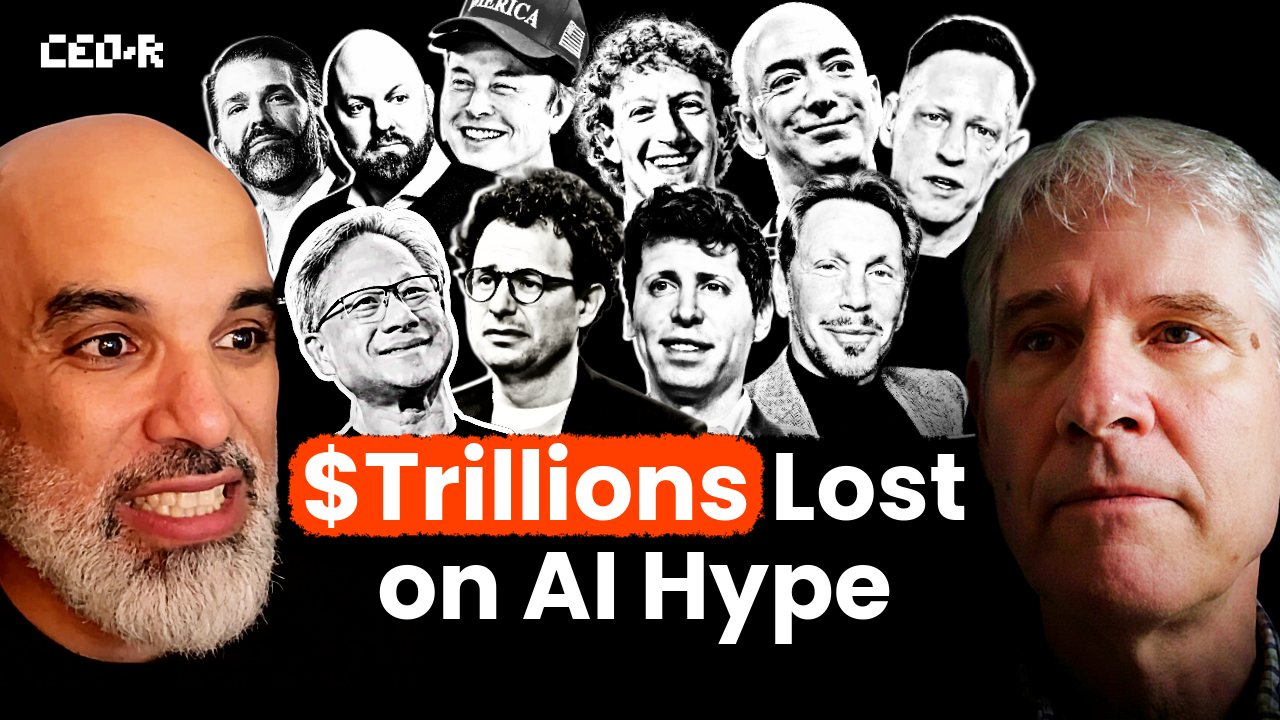 Jeffrey Funk Exposes the AI Hype That Led to The Fake Trillion-Dollar Industry | The CEO Retort Podcast